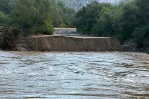 SUDAFRICA-RUTA JARDIN-INUNDACION