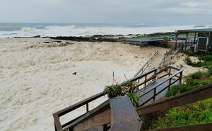 SUDAFRICA-RUTA JARDIN-INUNDACION