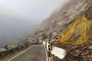 SUDAFRICA-RUTA JARDIN-INUNDACION