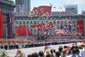 RPDC-PYONGYANG-CHINA-XI JINPING-VISITA DE ESTADO-LLEGADA-BIENVENIDA