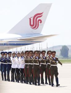 RPDC-PYONGYANG-CHINA-XI JINPING-VISITA DE ESTADO-LLEGADA-BIENVENIDA
