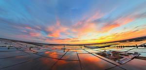 CHINA-HEILONGJIANG-FUJIN-RESPLANDOR DEL ATARDECER