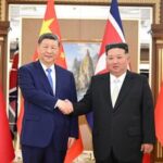 RPDC-PYONGYANG-CHINA-XI JINPING-KIM JONG UN-CONVERSACIONES