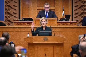 ESTONIA-TALLIN-TOMA DE POSESION PRESIDENCIAL-ULLE MADISE