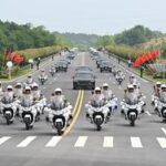 RPDC-PYONGYANG-CHINA-XI JINPING-KIM JONG UN-GRAN CEREMONIA DE DESPEDIDA