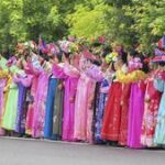 RPDC-PYONGYANG-CHINA-XI JINPING-KIM JONG UN-GRAN CEREMONIA DE DESPEDIDA