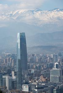 CHILE-SANTIAGO-VISTAS DE LA CIUDAD
