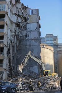 LIBANO-BEIRUT-ATAQUE AEREO-SECUELAS