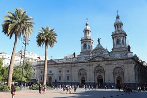 CHILE-SANTIAGO-VISTAS DE LA CIUDAD