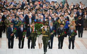 BIELORRUSIA-MINSK-FUNDACION-ANIVERSARIO-CELEBRACION