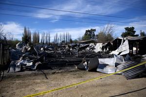 CHILE-PITRUFQUEN-HOGAR DE ANCIANOS-INCENDIO
