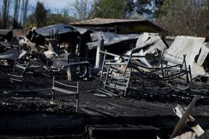 CHILE-PITRUFQUEN-HOGAR DE ANCIANOS-INCENDIO