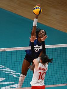 CHILE-SANTIAGO-VOLEIBOL-CAMPEONATO MUNDIAL SUB-17 FEMENINO-SEMIFINAL-CHINA VS EEUU