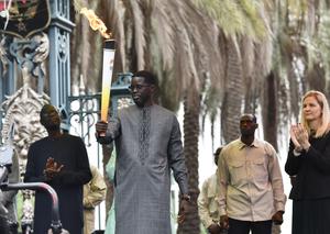 SENEGAL-DAKAR-JUEGOS OLIMPICOS DE LA JUVENTUD-LLAMA