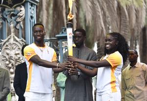 SENEGAL-DAKAR-JUEGOS OLIMPICOS DE LA JUVENTUD-LLAMA
