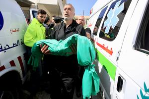 LIBANO-HARET SAIDA-ATAQUE AEREO ISRAELI-FUNERAL