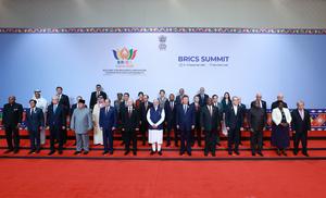 INDIA-NUEVA DELHI-CHINA-XI JINPING-CUMBRE DEL BRICS-SEGUNDA JORNADA