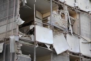 IRAN-TEHERAN-HOSPITAL DAÑADO-PROTESTA