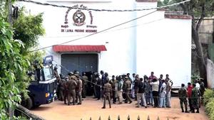 SRI LANKA-NEGOMBO-PRISION-DISTURBIOS