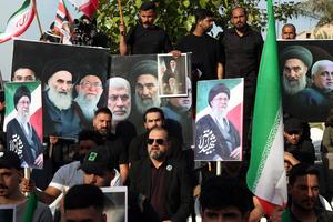 IRAK-BAGDAD-ALI JAMENEI-DUELO