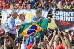BRASIL-SAO PAULO-LULA DA SILVA-CAMPAÑA