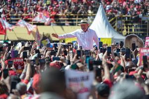 BRASIL-SAO PAULO-LULA DA SILVA-CAMPAÑA