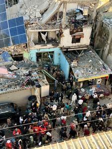 LIBANO-SIDON-ATAQUES AEREOS ISRAELIES