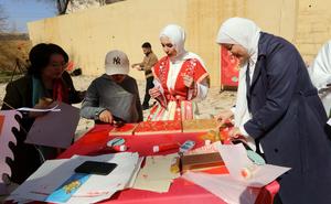 JORDANIA-AMAN-FERIA CULTURAL Y TURISTICA CHINA