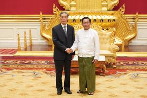 MYANMAR-NAY PYI TAW-PRESIDENTE-TOMA DE POSESION-CHINA-ENVIADO