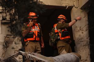 ISRAEL-TEL AVIV-ATAQUE IRANI CON MISILES