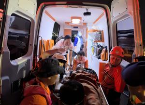 INDONESIA-MAR DE JAVA-ACCIDENTE DE BARCO-SECUELAS