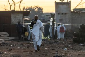 SUDAFRICA-JOHANNESBURGO-INCIDENTE DE TIROTEO