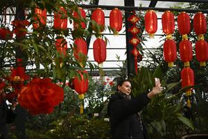 RUSIA-MOSCU-AÑO NUEVO CHINO-DECORACION