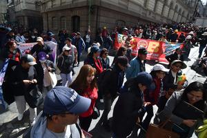 BOLIVIA-LA PAZ-MARCHA