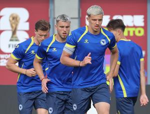 CANADA-TORONTO-COPA MUNDIAL DE LA FIFA 2026-SELECCION DE BOSNIA Y HERZEGOVINA-ENTRENAMIENTO
