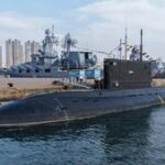 CHINA-SHANDONG-QINGDAO-RUSIA-EJERCICIO NAVAL CONJUNTO-LANZAMIENTO