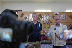 AFGANISTAN-BALKH-FUNCIONARIOS DE LA ONU-VISITA