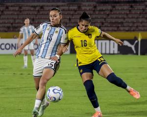 ECUADOR-QUITO-LIGA DE NACIONES FEMENINA-ECUADOR VS ARGENTINA