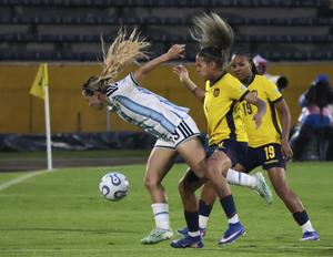 ECUADOR-QUITO-LIGA DE NACIONES FEMENINA-ECUADOR VS ARGENTINA