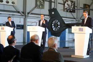 CHIPRE-PAFOS-PRESIDENTE FRANCES-PRESIDENTE CHIPRIOTA-PRIMER MINISTRO GRIEGO-CONFERENCIA