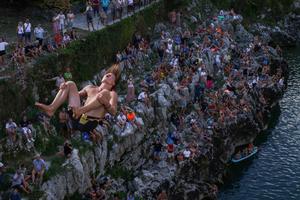 ESLOVENIA-KANAL OB SOCI-EVENTO TRADICIONAL DE SALTO