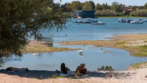 SERBIA-BELGRADO-RIO DANUBIO-SEQUIA