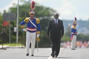 BRASIL-BRASILIA-SUDAFRICA-RAMAPHOSA-LULA DA SILVA-VISITA
