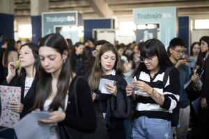 ARGENTINA-BUENOS AIRES-EXPO EMPLEO BARRIAL
