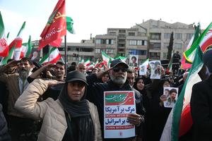 IRAN-TEHERAN-REUNION-APOYO-LIDER SUPREMO