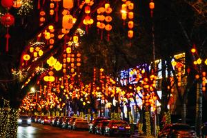 CHINA-BEIJING-AÑO NUEVO CHINO-DECORACIONES