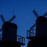 CHINA-HEILONGJIANG-VISTA DEL CIELO-VENUS Y JUPITER image