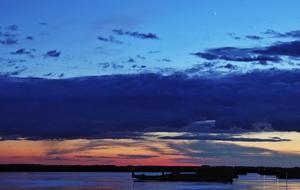 CHINA-HEILONGJIANG-VISTA DEL CIELO-VENUS Y JUPITER