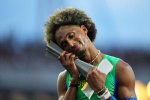 HUNGRIA-BUDAPEST-WORLD ATHLETICS ULTIMATE CHAMPIONSHIP-400M CON VALLAS MASCULINOS