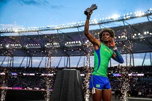 HUNGRIA-BUDAPEST-WORLD ATHLETICS ULTIMATE CHAMPIONSHIP-400M CON VALLAS MASCULINOS